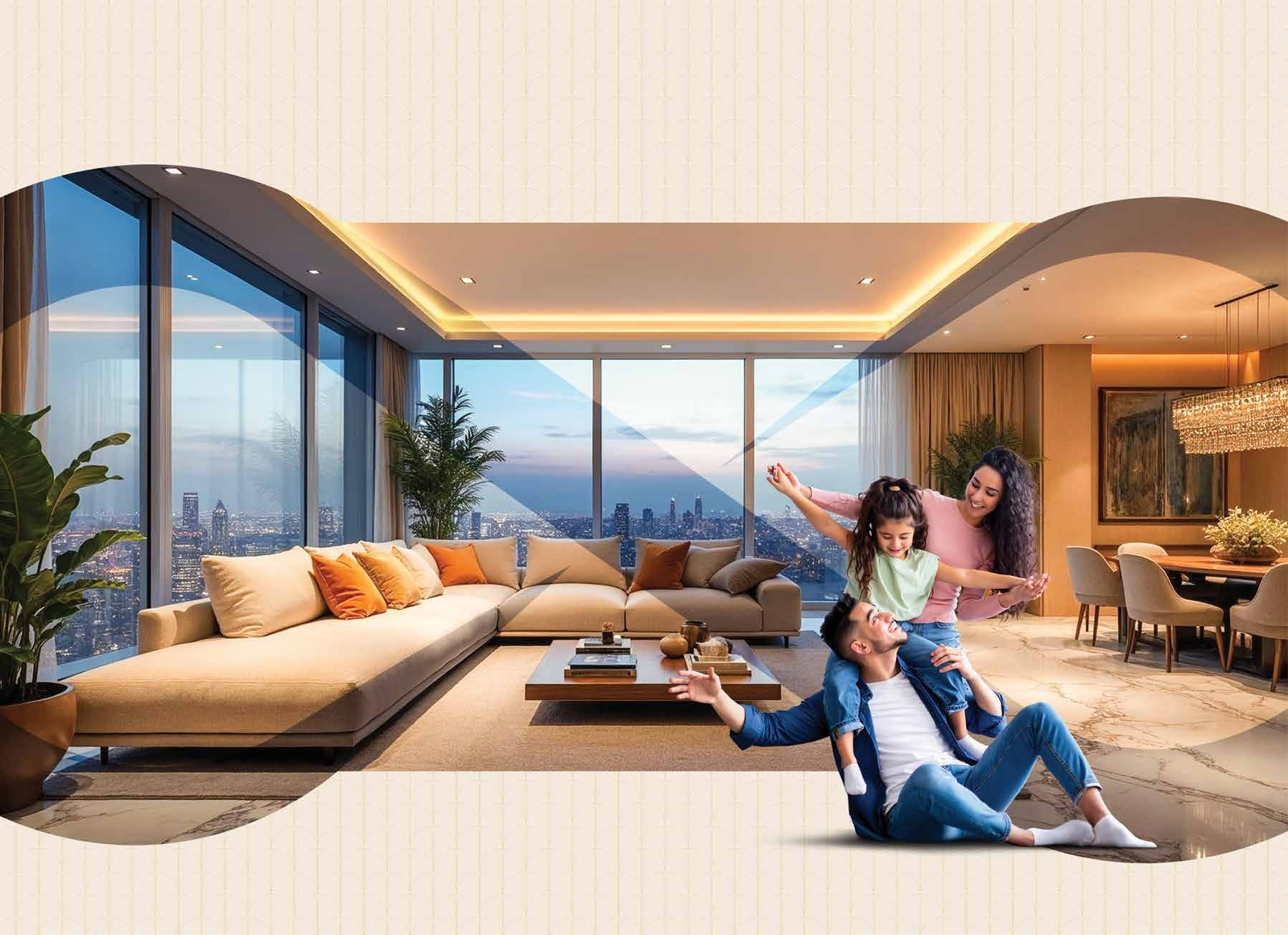 Luxury elevated living view with refined architecture and premium residences at JET ANANTA - ANDHERI WEST, MUMBAI BY JET REALTY