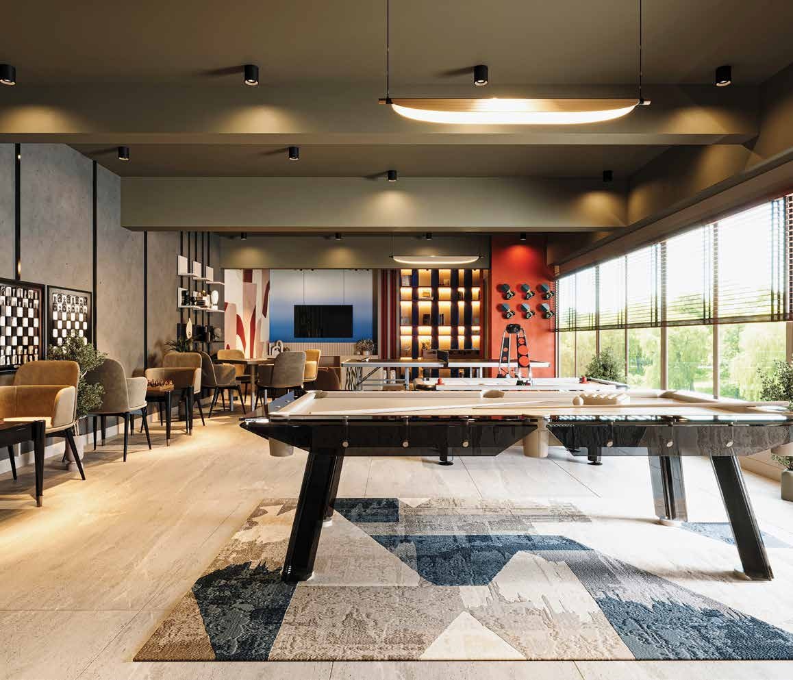 Luxury Leisure Lounge with Panoramic Views